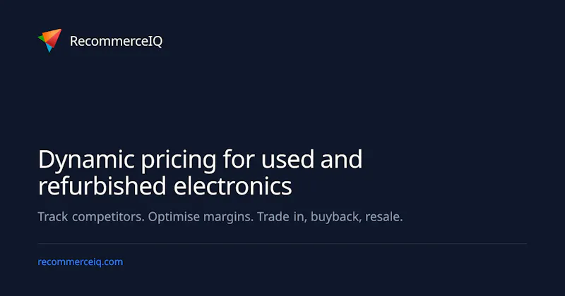 RecommerceIQ screenshot 1