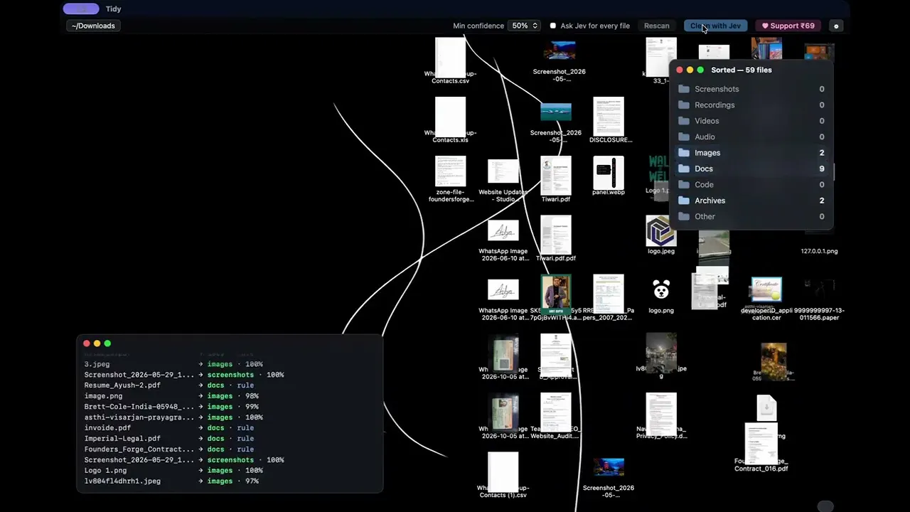 Tidy — Your Mac, sorted in seconds gallery image