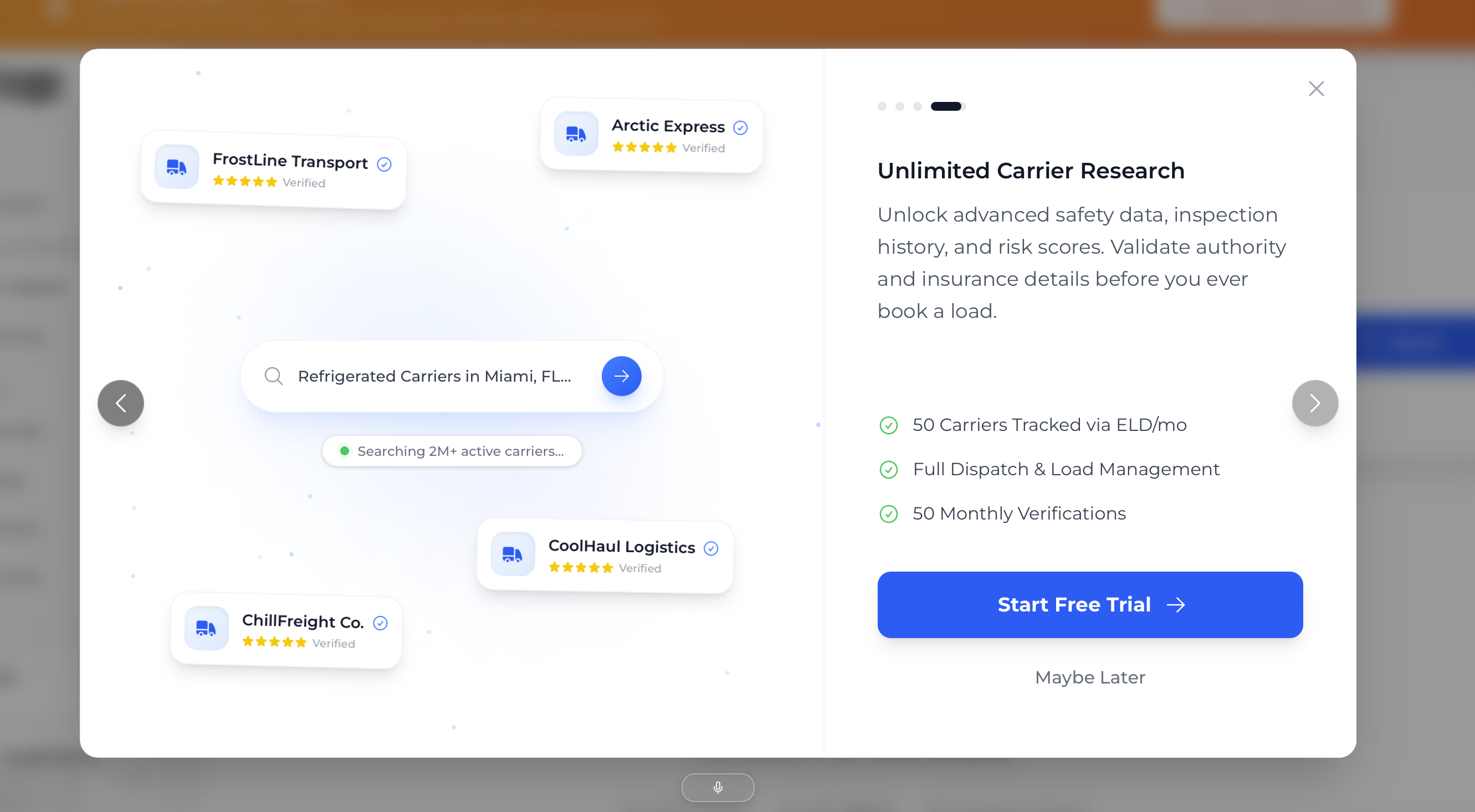 Fenderr Freight Carrier identity, solved gallery image