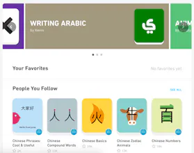 Tiny Cards by Duolingo - Web gallery image