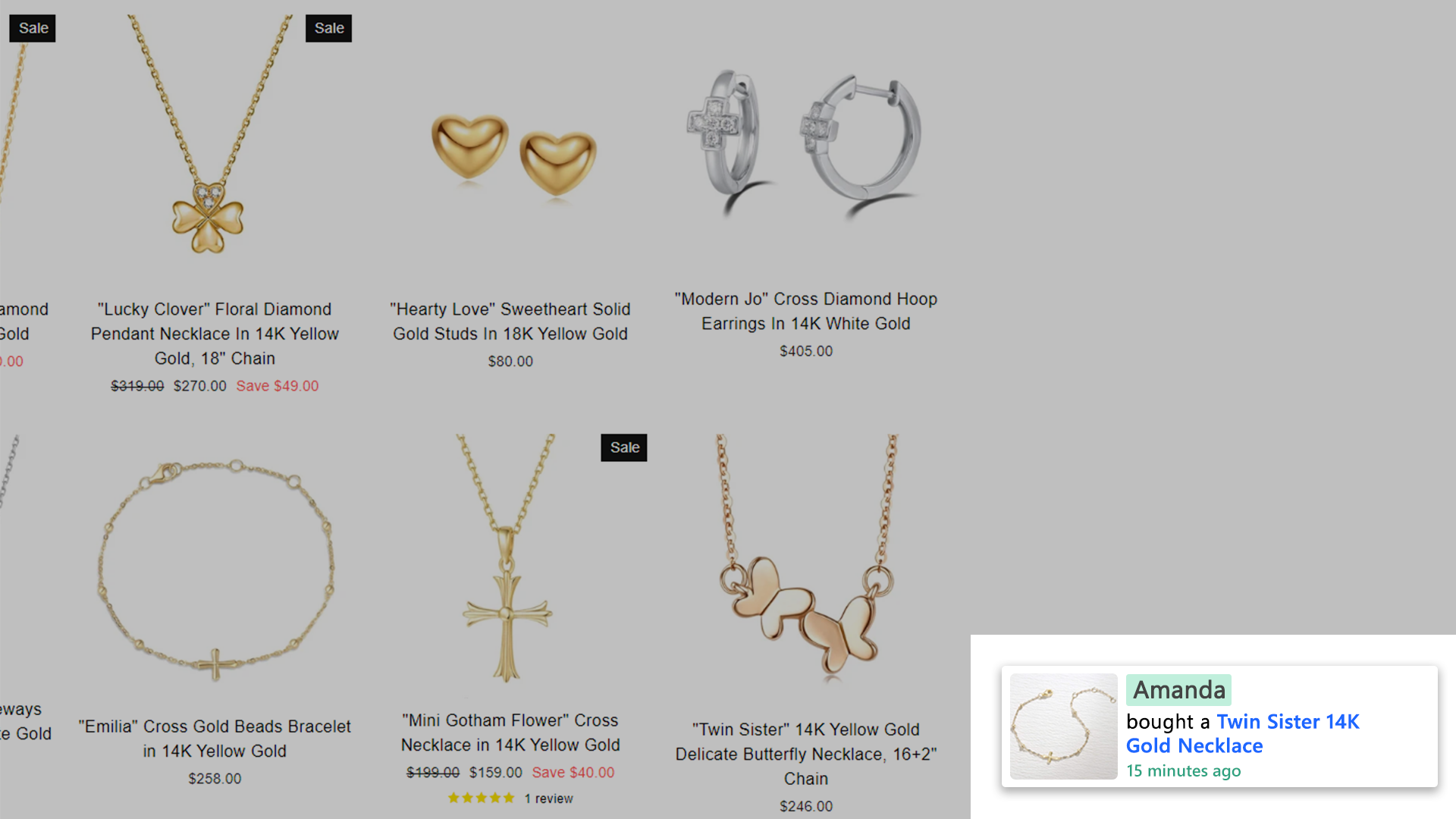 WooCommerce FOMO & Sales Notifications gallery image