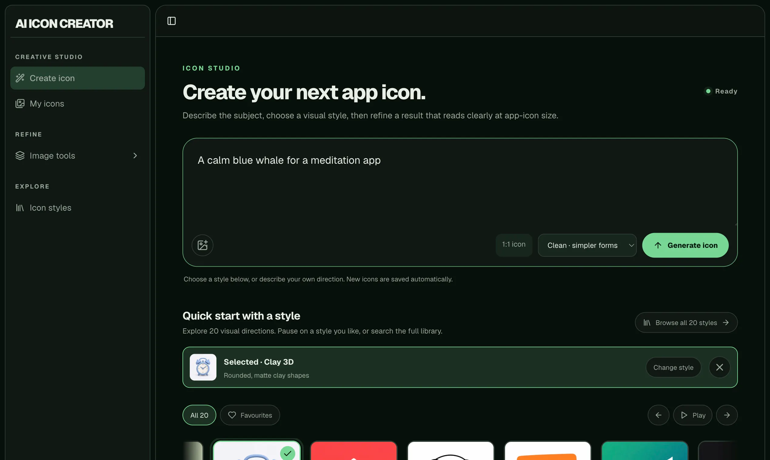 AI Icon Creator gallery image