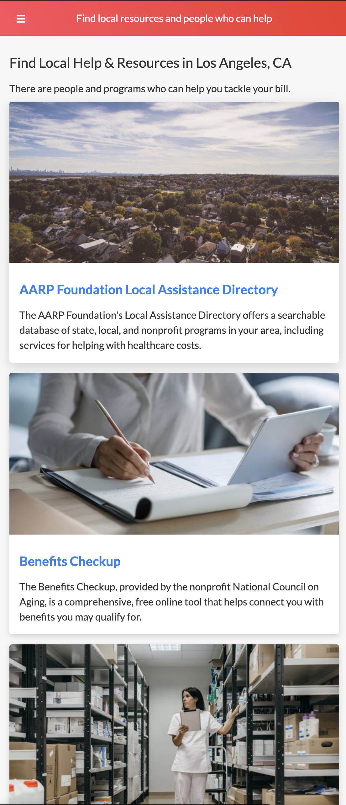 AARP Money Map™ gallery image