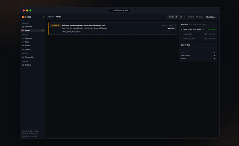 Argus screenshot 6