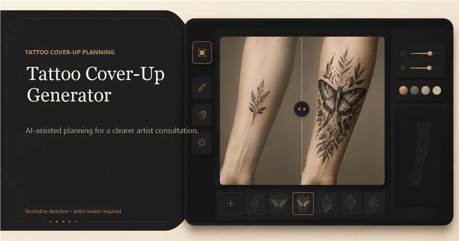 TattooCoverUpGenerator.com screenshot 1