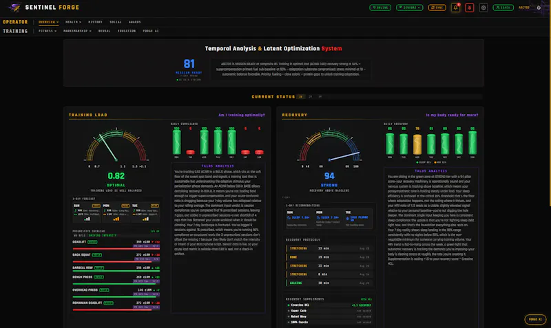SENTINEL FORGE screenshot 1