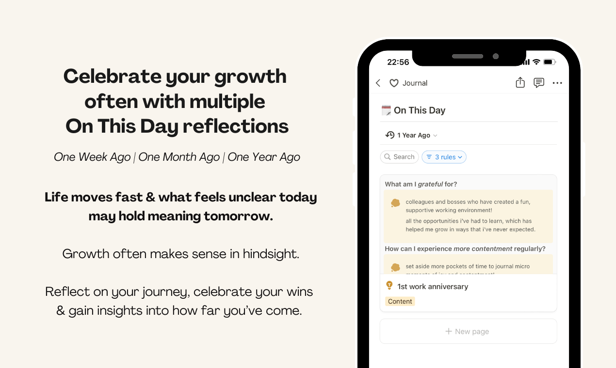 Guided Notion Journal for Mental Health gallery image