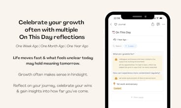 Guided Notion Journal for Mental Health gallery image