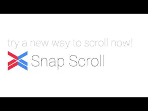 Snap Scroll gallery image