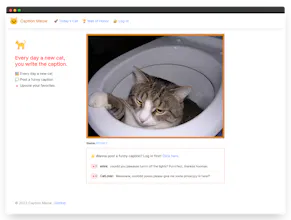 Caption Meow gallery image