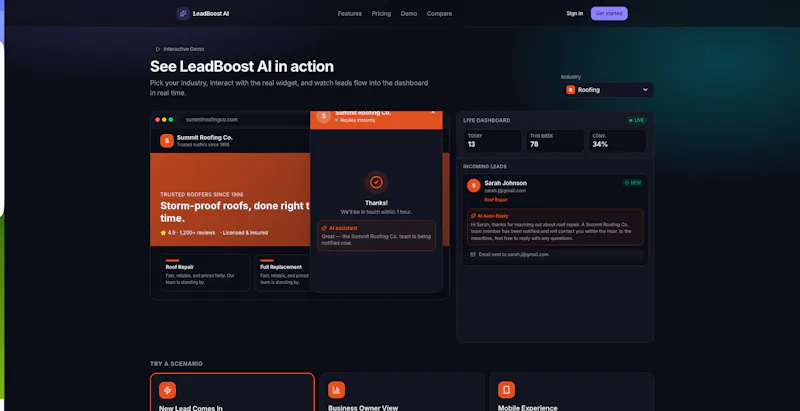 LeadBoostAI — B2B Lead Gen screenshot 3