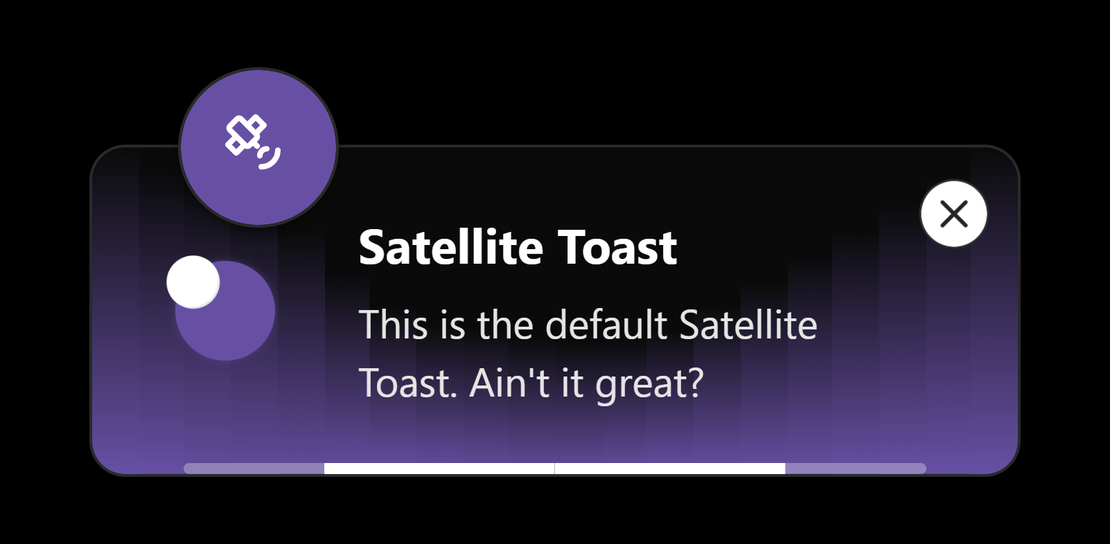 <Satellitoas/> - Un componente di notifica di toast flessibile e riutilizzabile. media 1