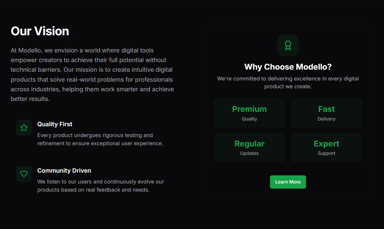 Modello: Built to Ship media 2