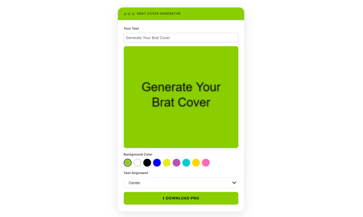 Brat Generator gallery image