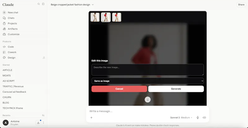 AI Fashion MCP for Claude screenshot 4