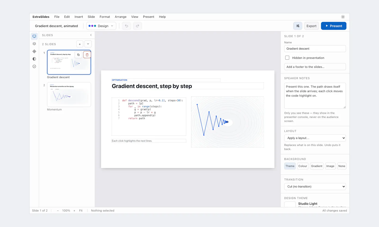 ExtraSlides screenshot 7
