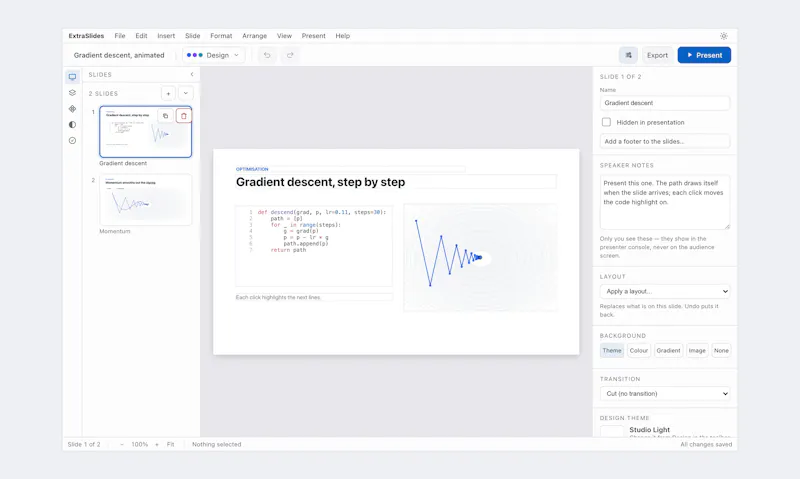 ExtraSlides screenshot 7