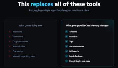 Chat Memory Manager gallery image