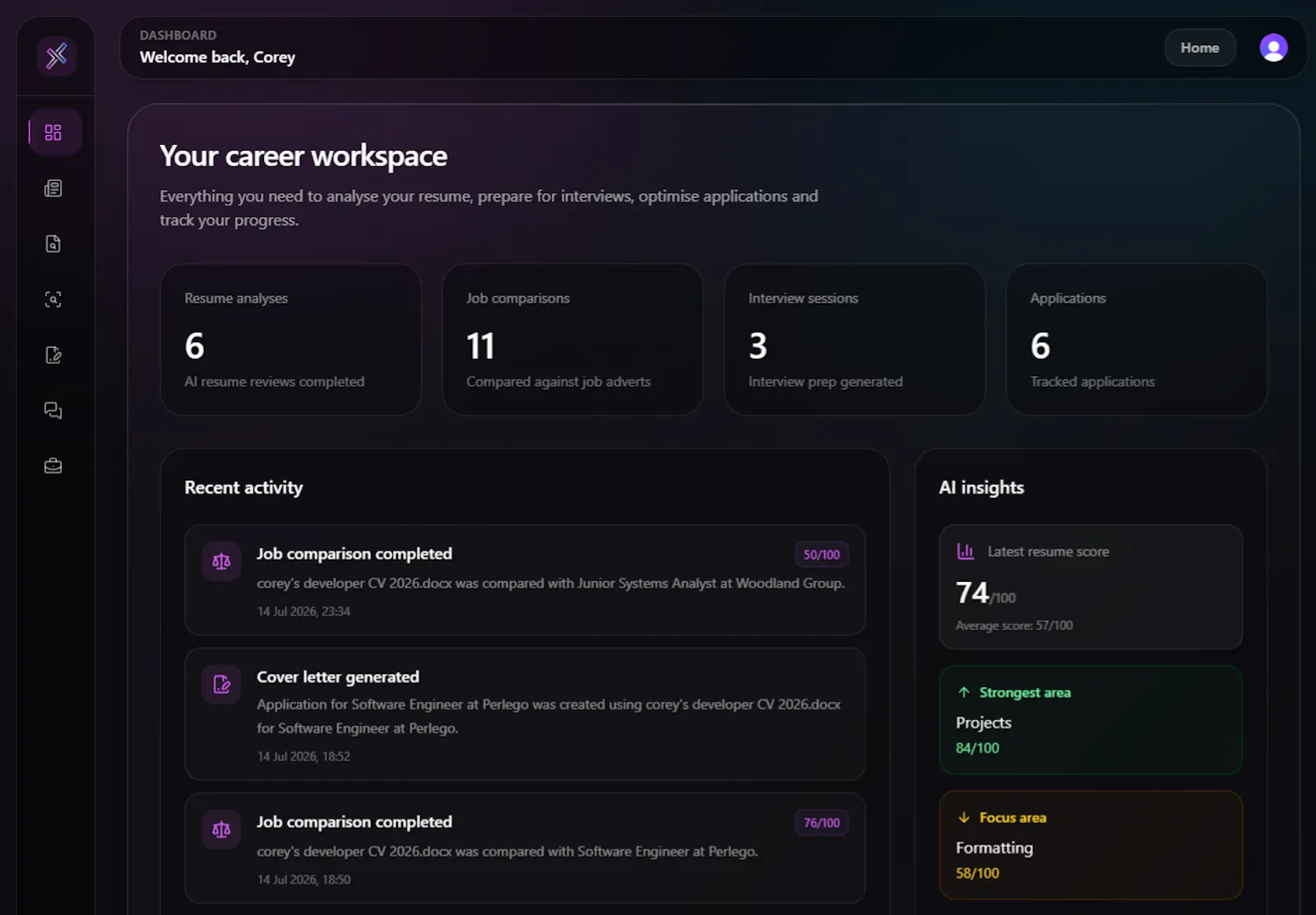 Xuris screenshot 2