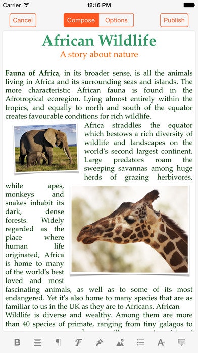 BlogTouch for Blogger gallery image