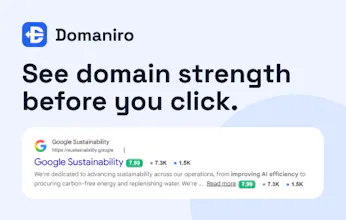 Domaniro - Free SEO Domain Metrics gallery image