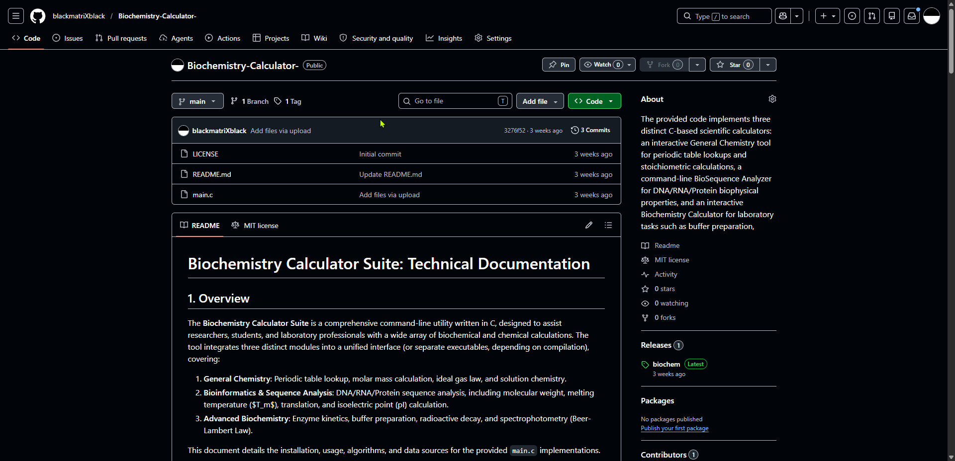 Biochemistry-Calculator- gallery image