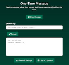 DataSafe – Encrypted messages via hotkey gallery image