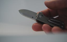 The WESN Titanium Micro Blade EDC Pocket Knife media 3