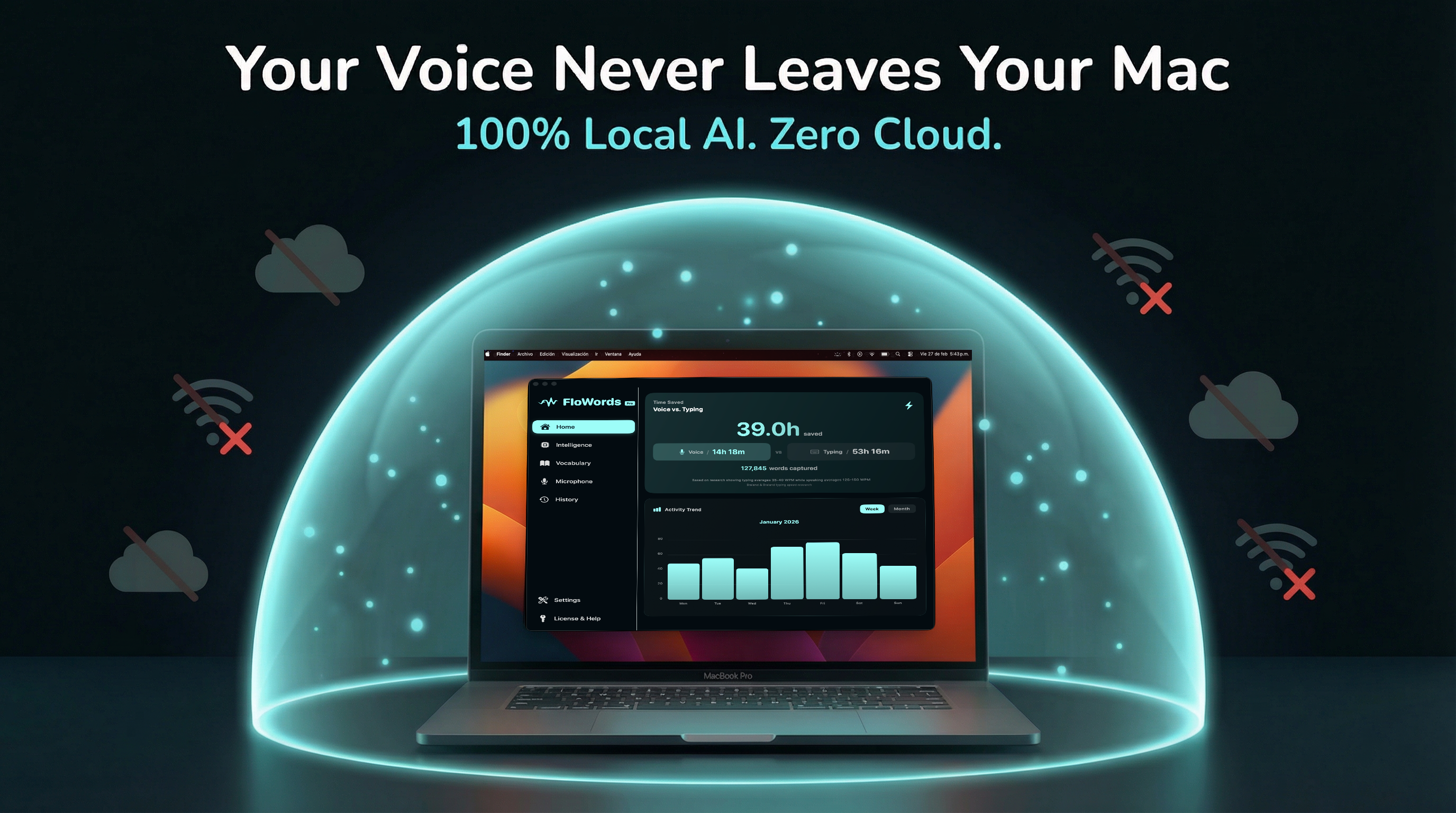 FloWords - Screenshot 4 showing product features and functionality