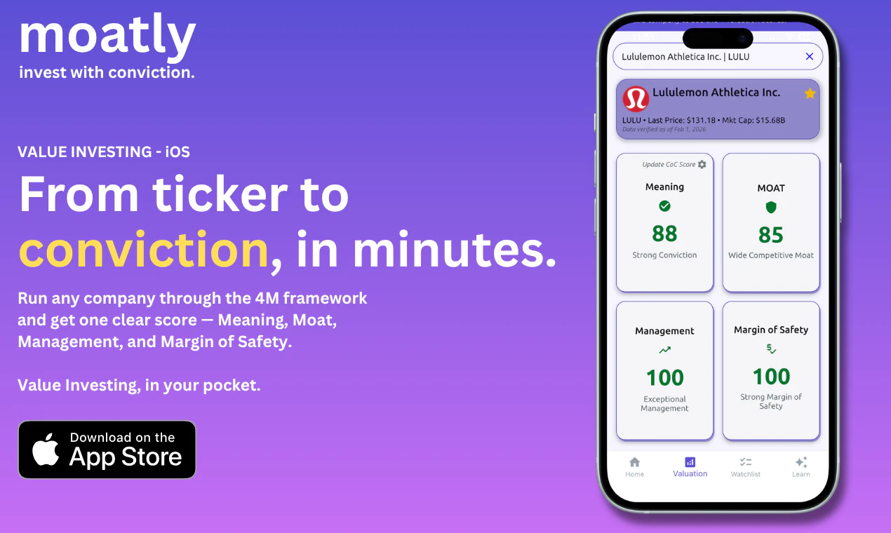 Moatly screenshot 1