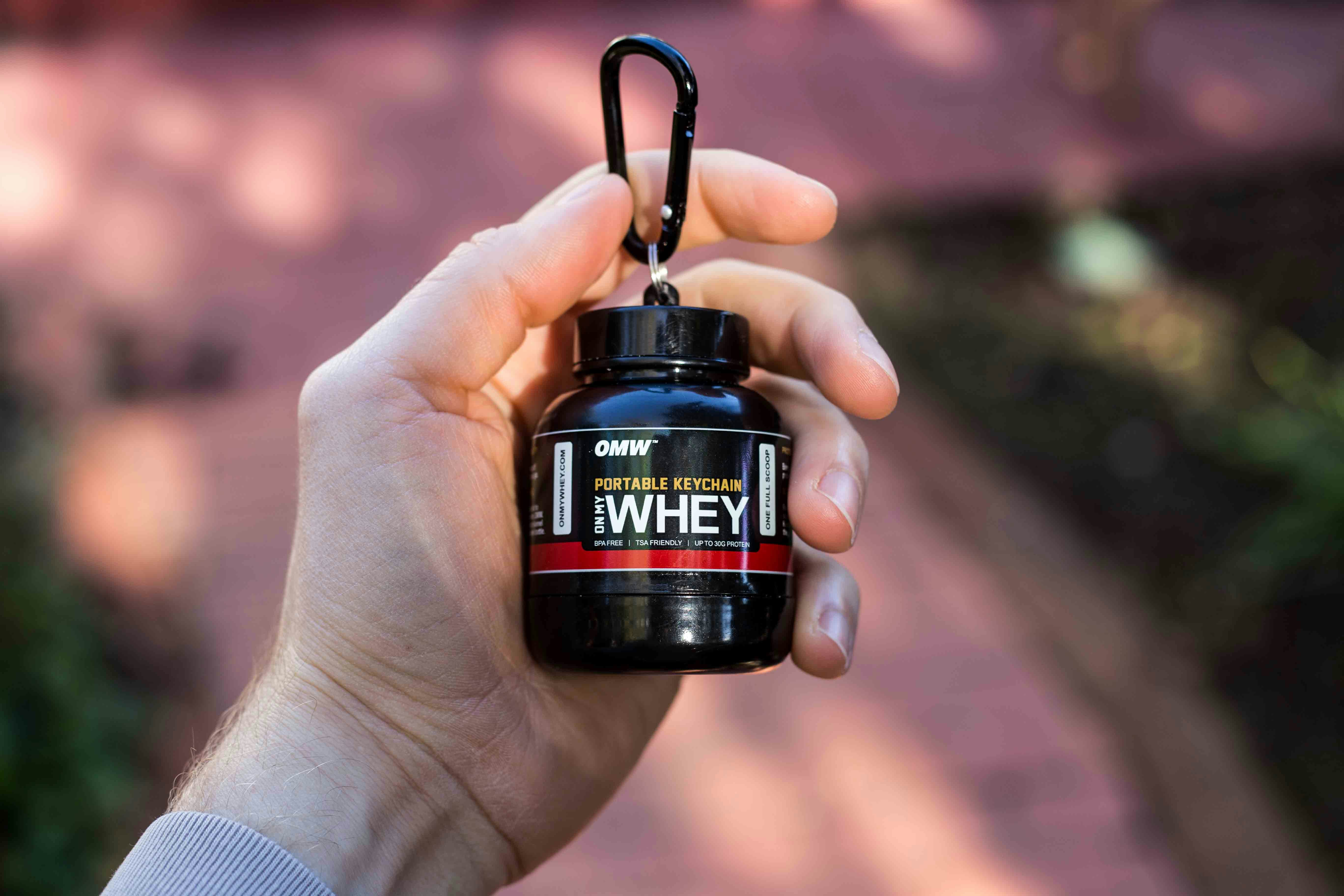OnMyWhey Keychain gallery image