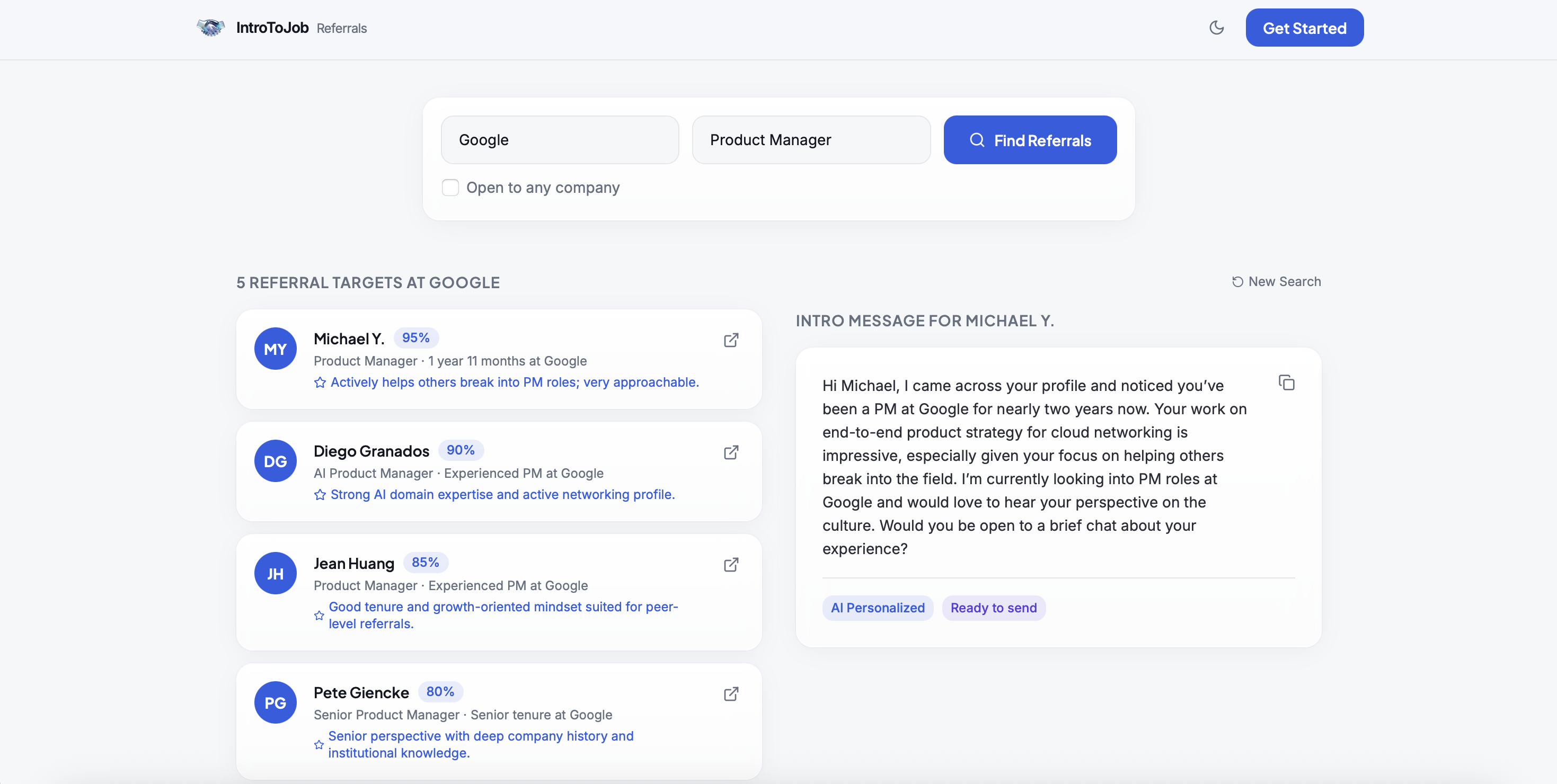IntroToJob Referrals gallery image