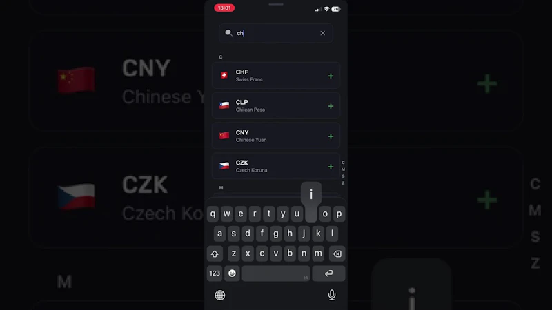 CurrencyNut - Currency Converter screenshot 1 (video preview)