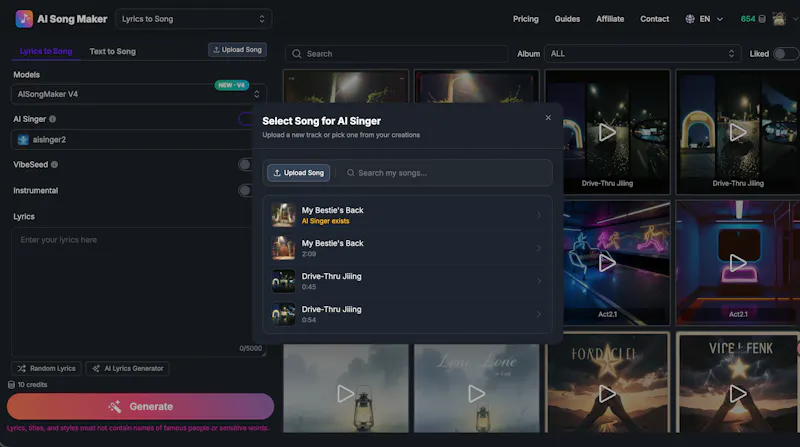 AI Song Maker V3: AI Singer & AI MV screenshot 2