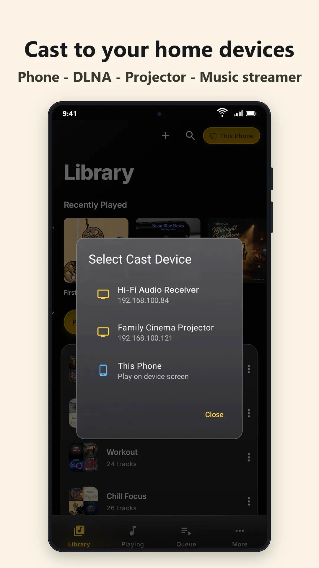 PhimCa –  DLNA TV, Projector, Hi-Fi Cast gallery image