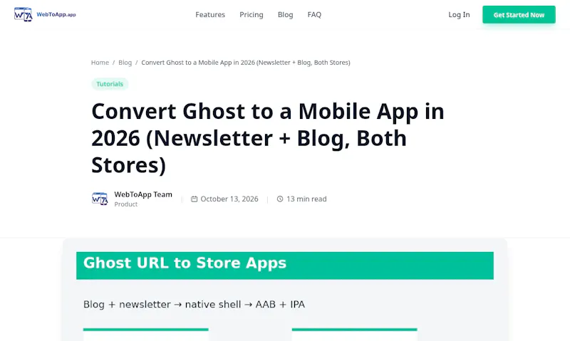WebToApp.app screenshot 5