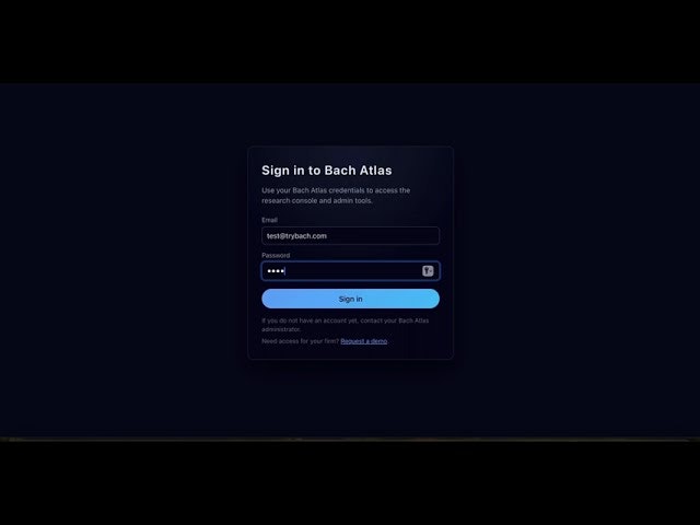 Bach Atlas - Legal Research gallery image