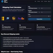 Shipping Cost Calculator gallery image