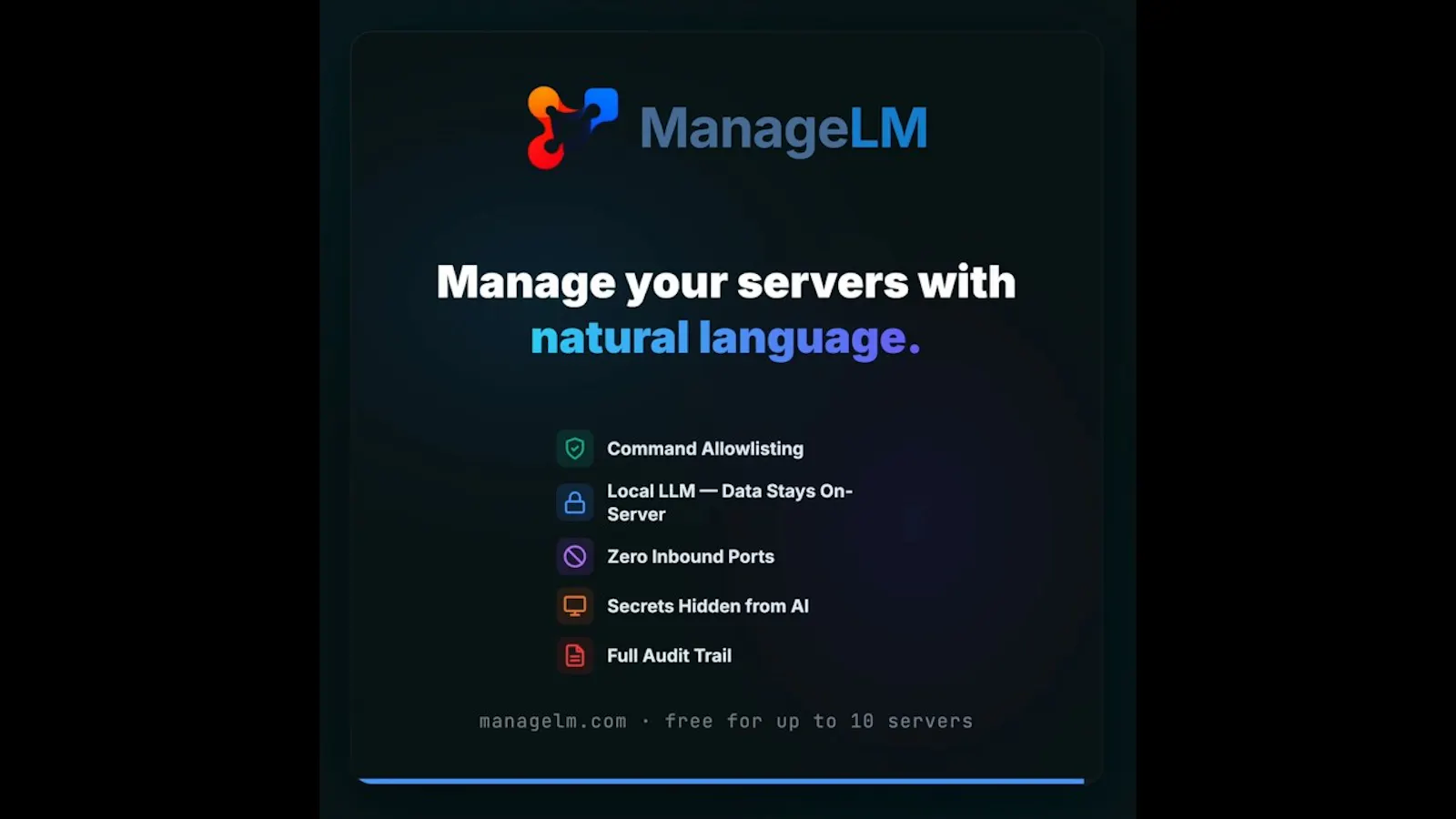 ManageLM screenshot 1 (video preview)