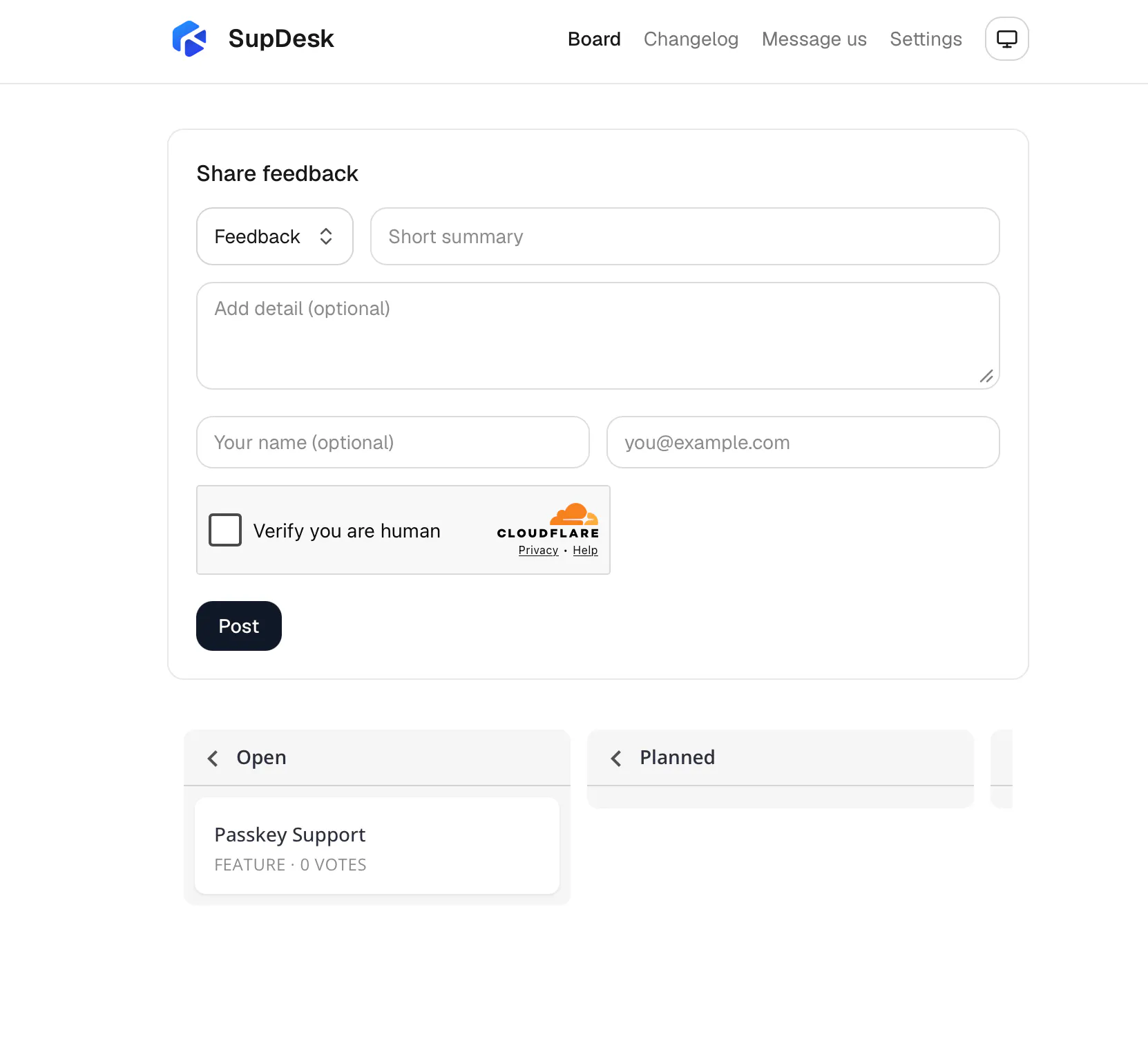 SupDesk gallery image