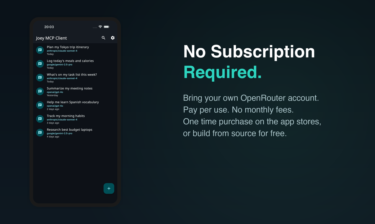 Joey MCP Client gallery image