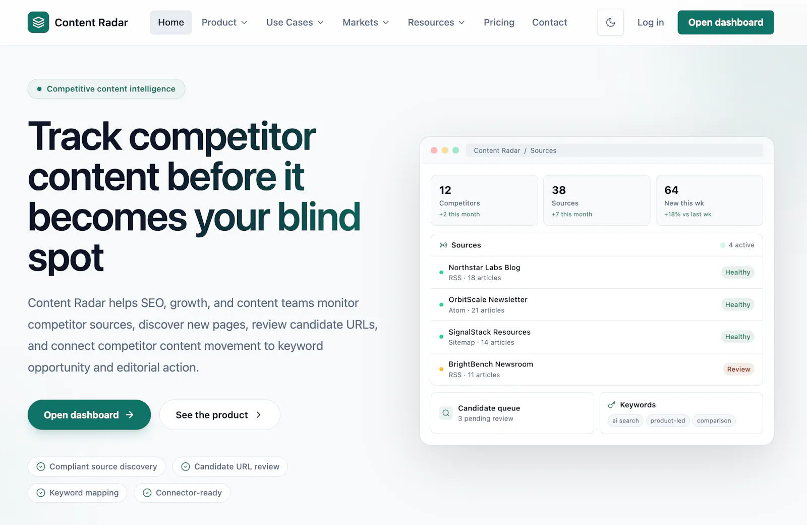 Content Radar screenshot 4