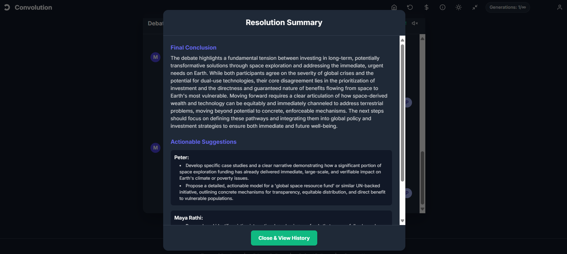 Convolution - Your AI boardroom: Debate, discover, decide media 8