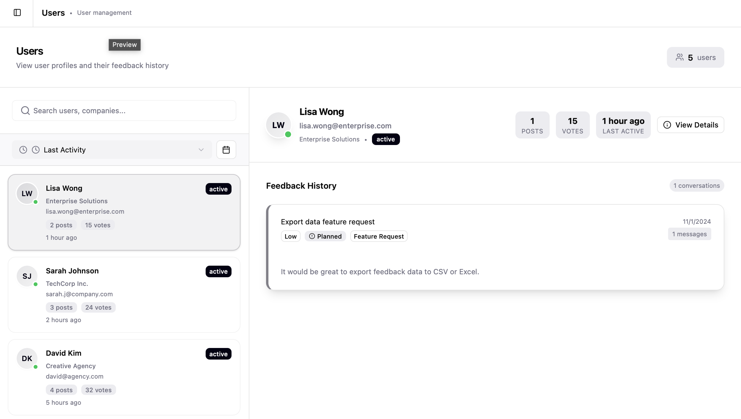 DX Feedback gallery image