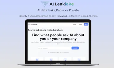 Identify AI data leaks,public or private gallery image
