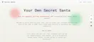 Secret Santa Gifting Network