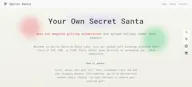 Secret Santa Gifting Network