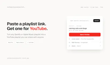 Just Paste Your Playlist gallery image