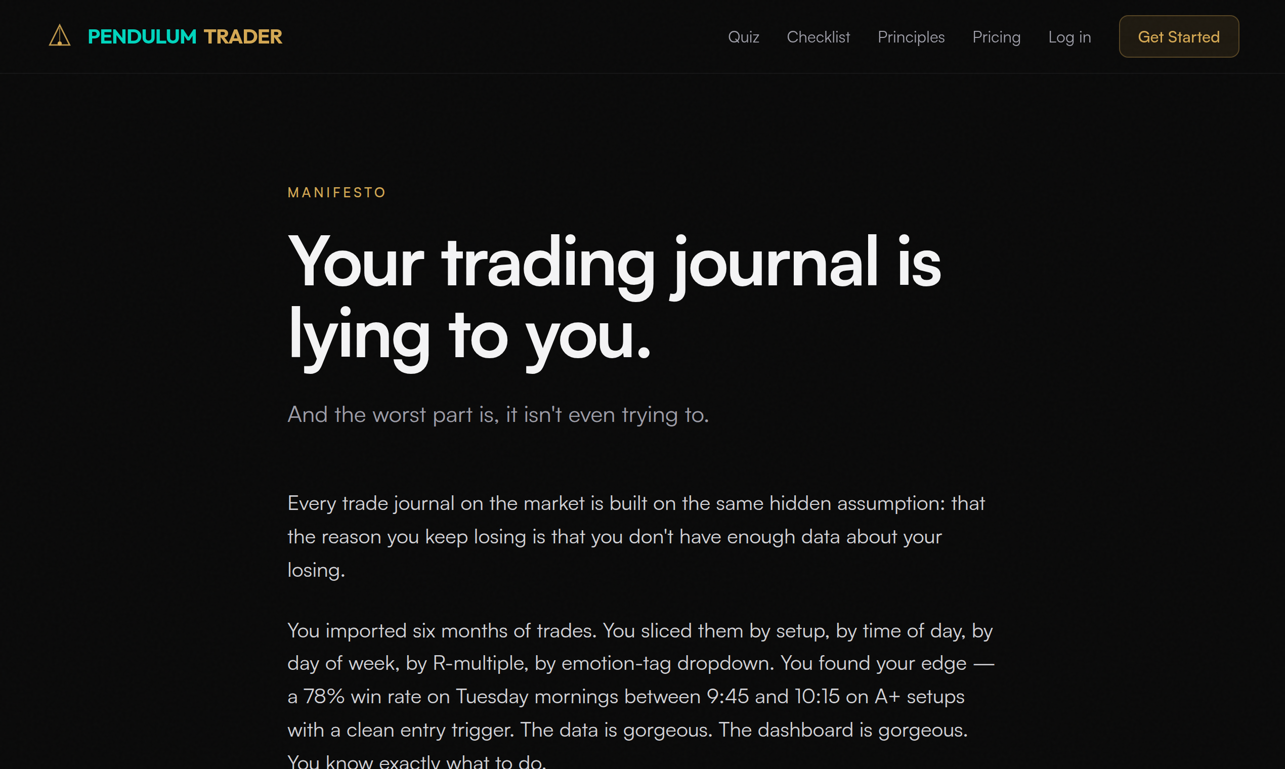 Pendulum Trader gallery image