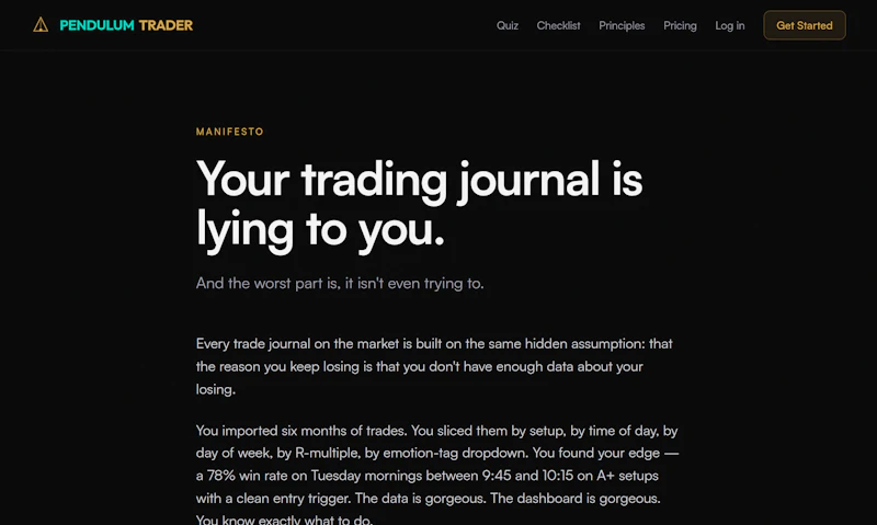 Pendulum Trader screenshot 2